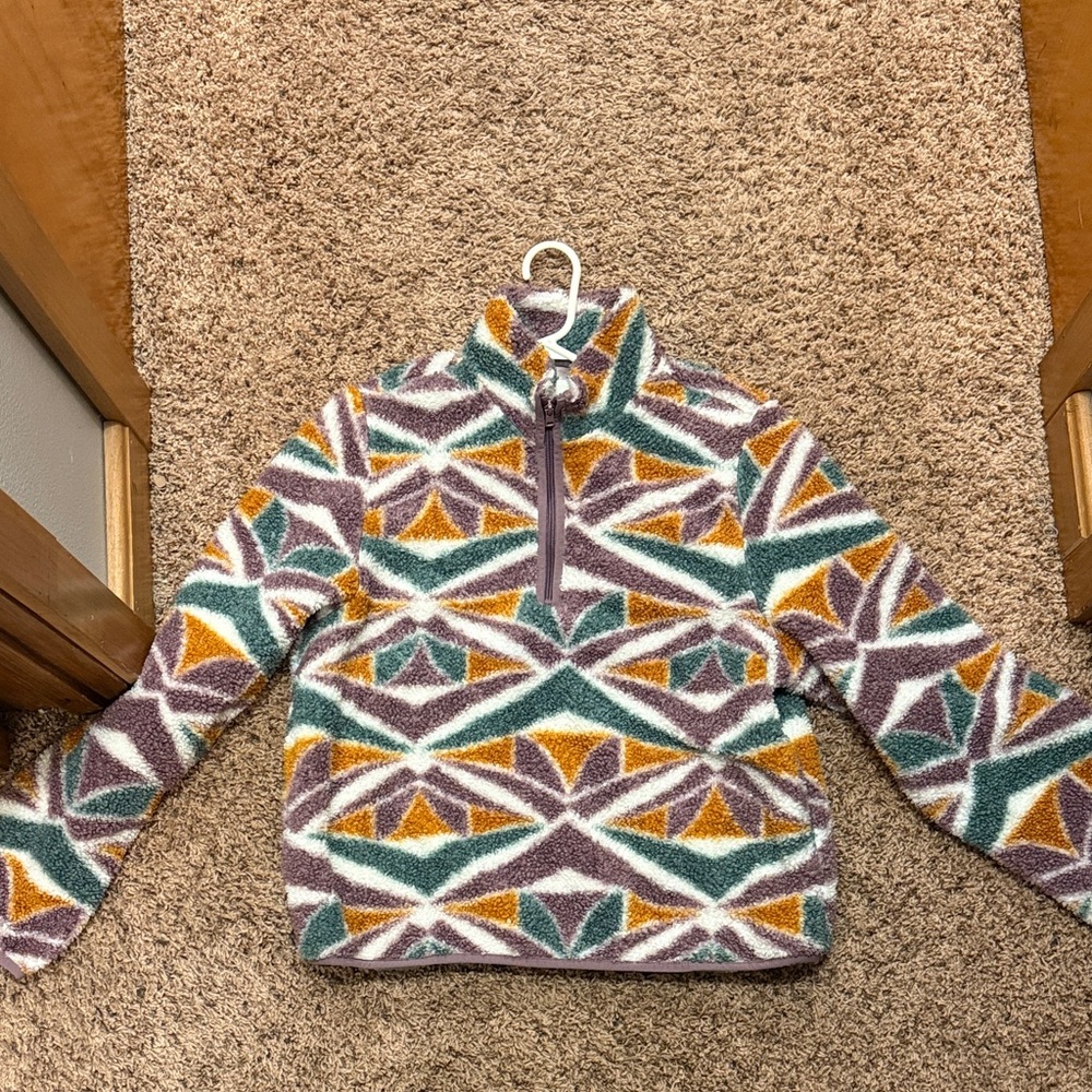 Geometric Patterned Women's Jacket